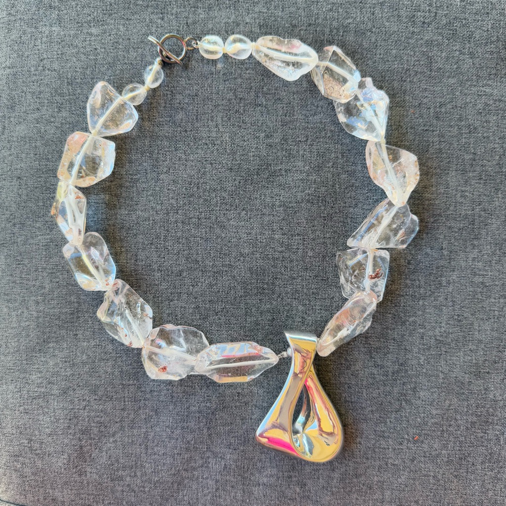Simon Sebbag Designs Ssd Quartz & Sterling Silver Necklace 18â